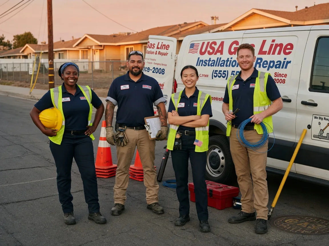Gas Line Installation company in Alledonia, OH